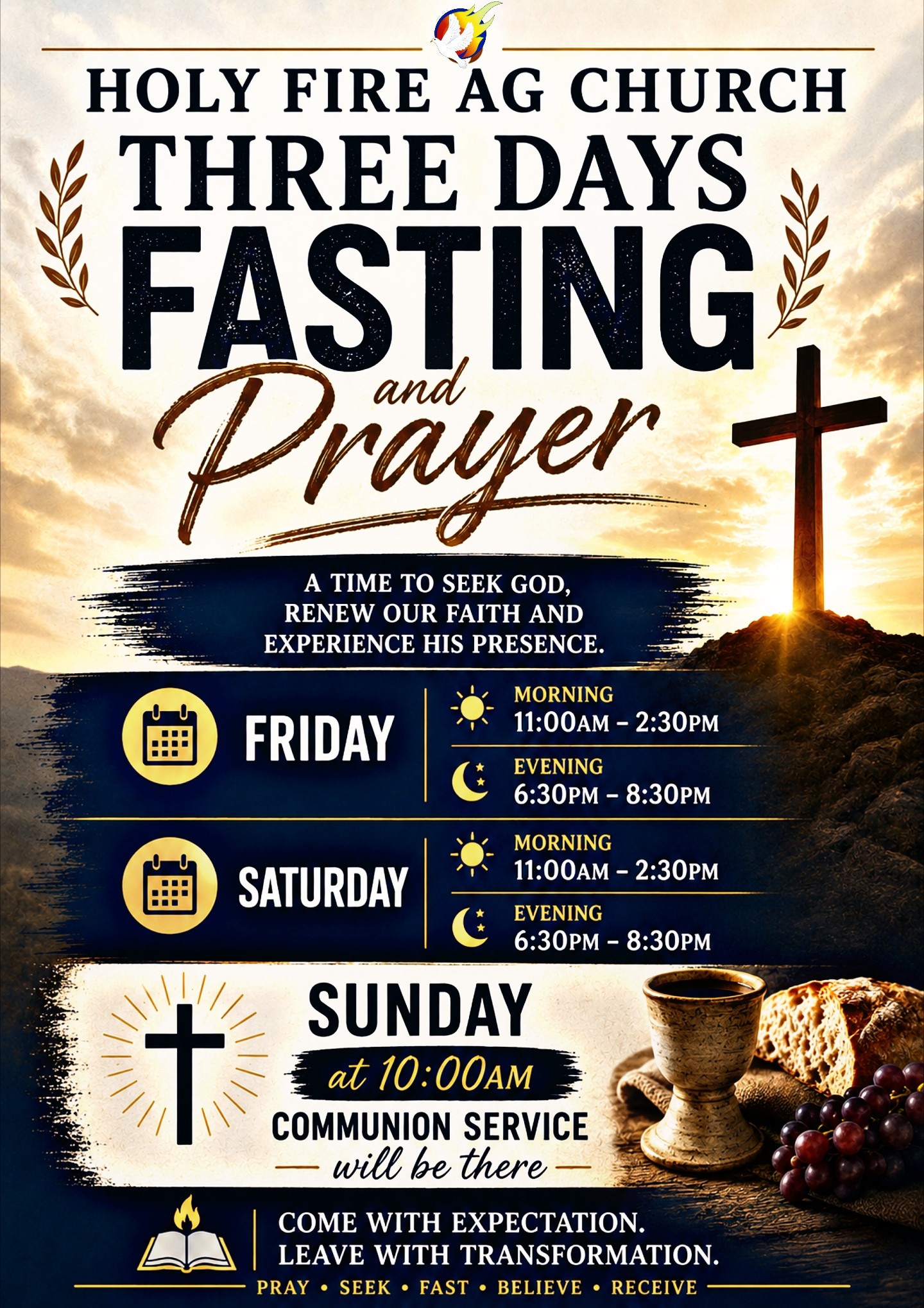 3Days Fasting and Prayer